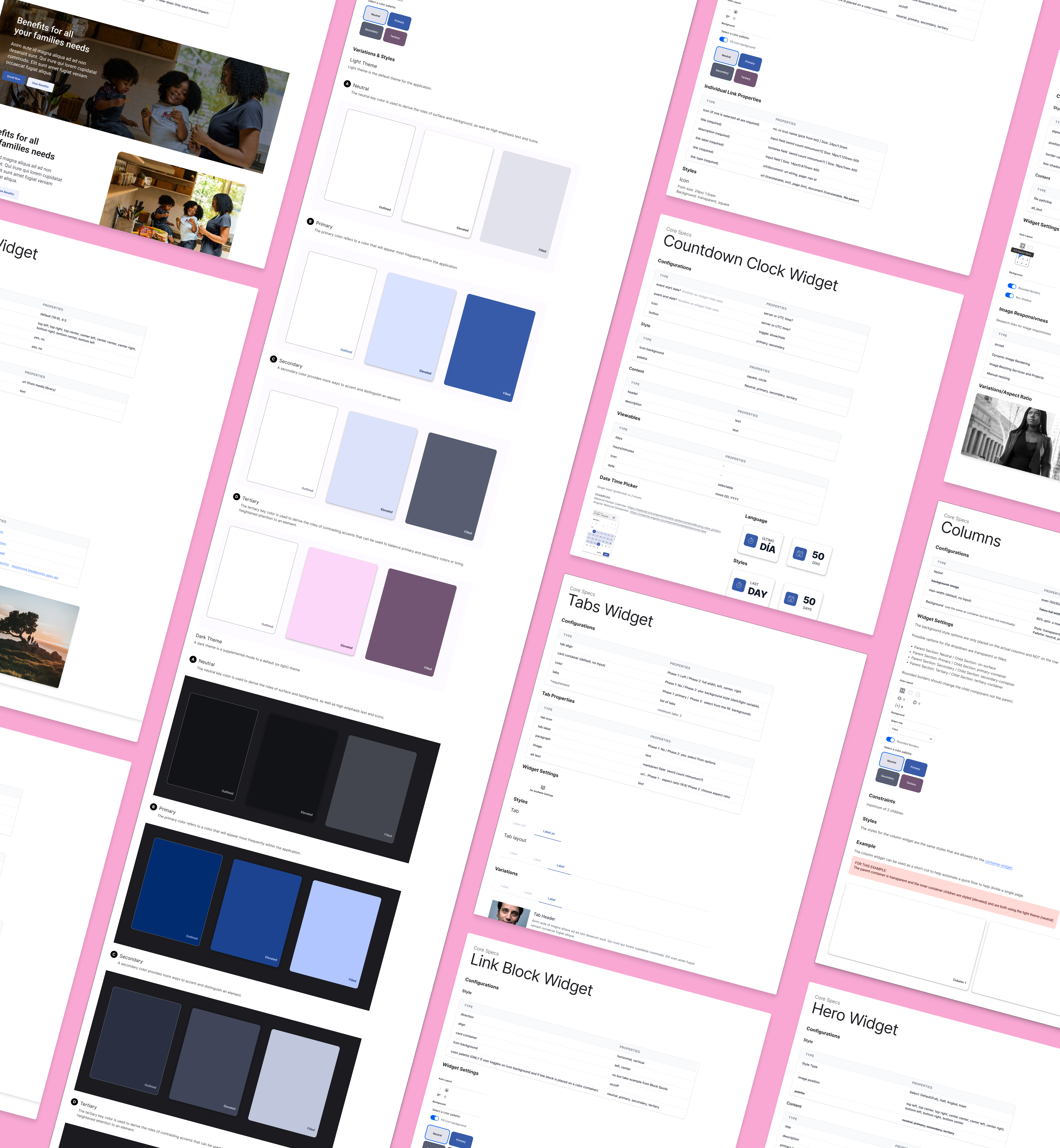 Client configuration panel